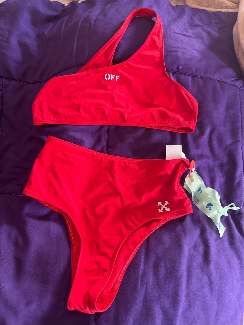 AUTHENTIC OffWhite Bikini Set. Size S